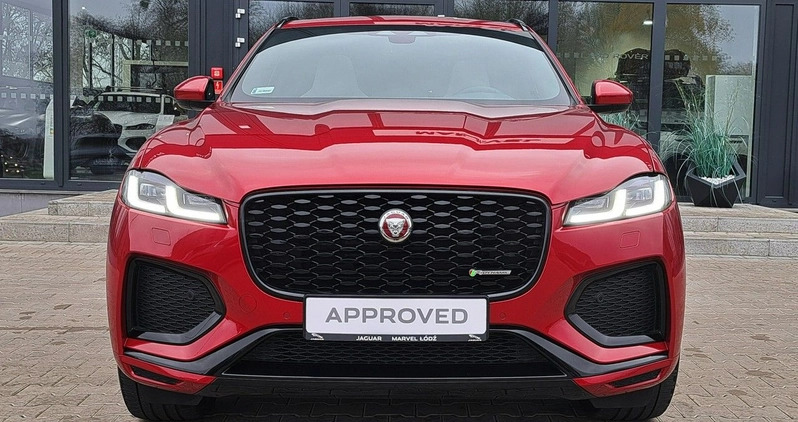 Jaguar F-Pace cena 329000 przebieg: 12000, rok produkcji 2022 z Supraśl małe 781